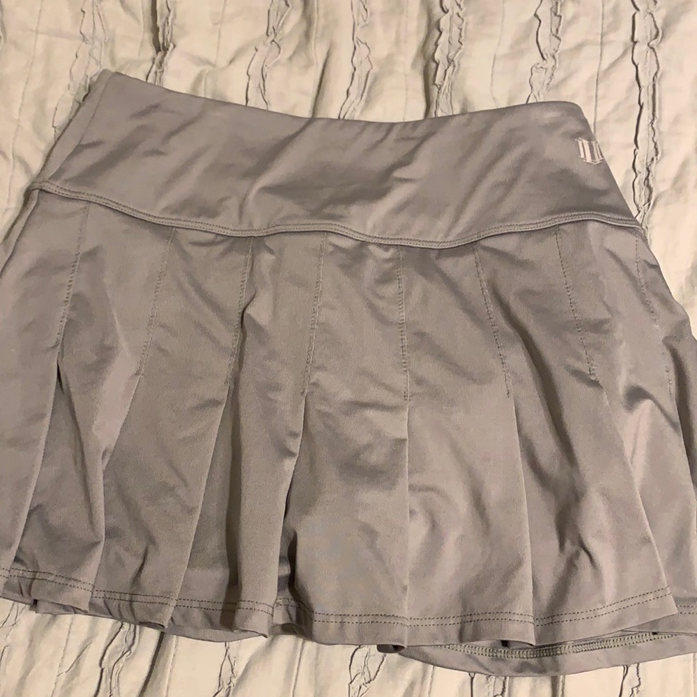 eleven by venus williams grey tennis skirt